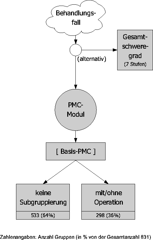 Tafel 1: 
Hierarchiestufen PMC
